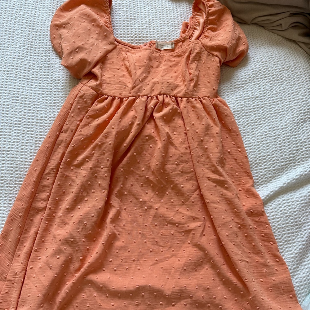 altar’d state dress, orange, size small